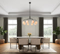 ARTCRAFT, CREMA CHANDELIER, CHANDELIER LIGHT
