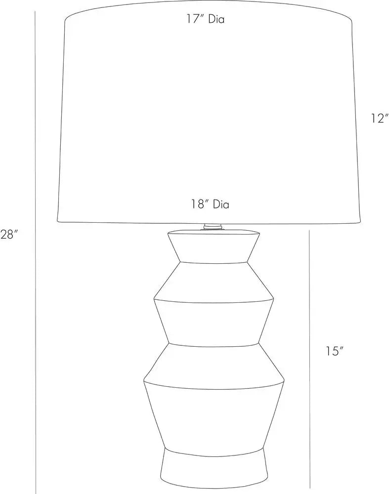 ARTERIORS OGDEN LAMP - Table