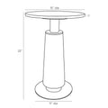 ARTERIORS KNOXVILLE ACCENT TABLE - Side