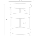 ARTERIORS PERCY ACCENT TABLE - Side