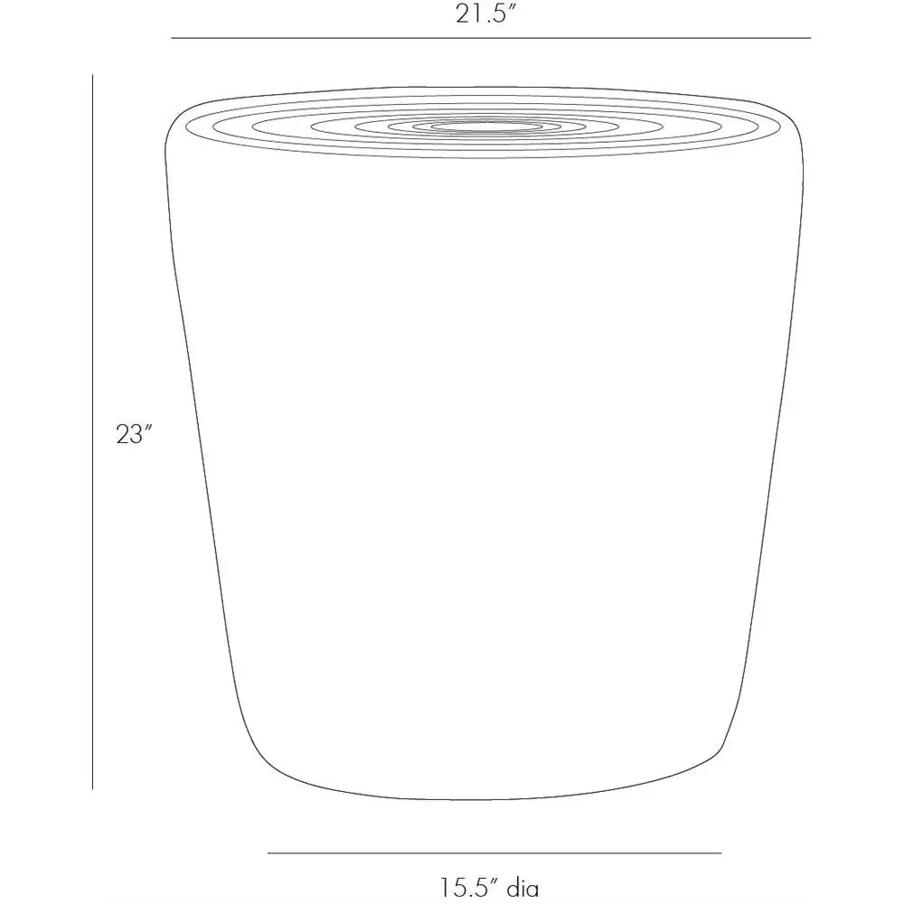 ARTERIORS CLINT ACCENT TABLE - Side