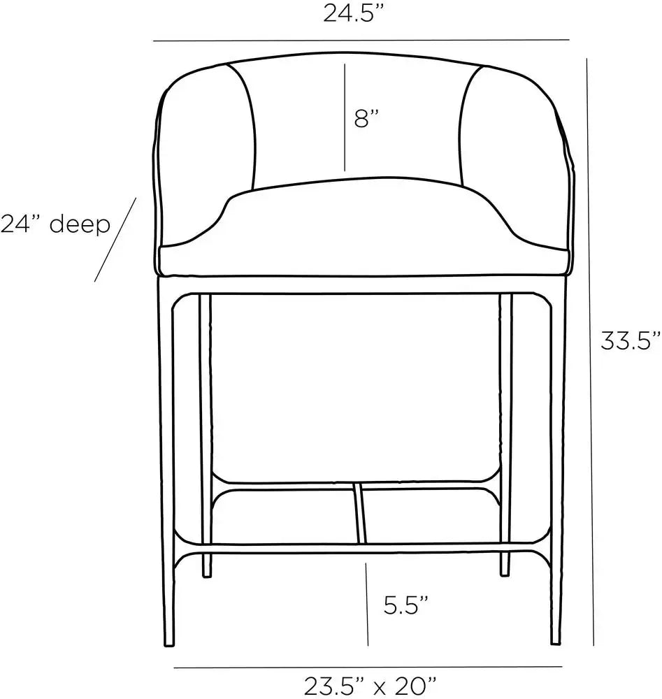 ARTERIORS, OSBOURNE COUNTER STOOL, LOUNGE