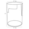 ARTERIORS JESSE ACCENT TABLE - Side