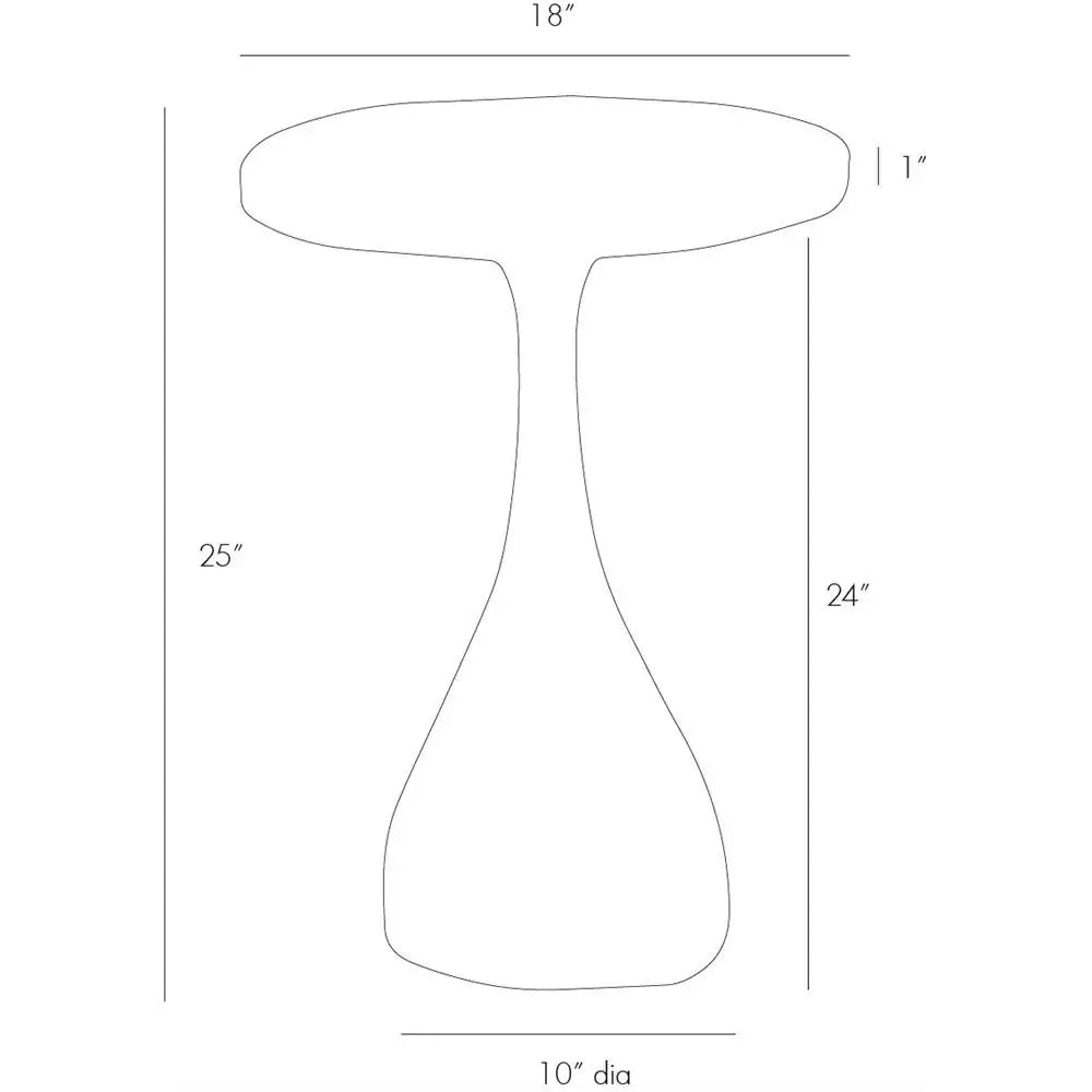 ARTERIORS DARBY ACCENT TABLE - Side
