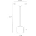 ARTERIORS FITZ ACCENT TABLE - Side