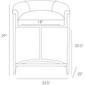 ARTERIORS, CALVIN COUNTER STOOL, LOUNGE