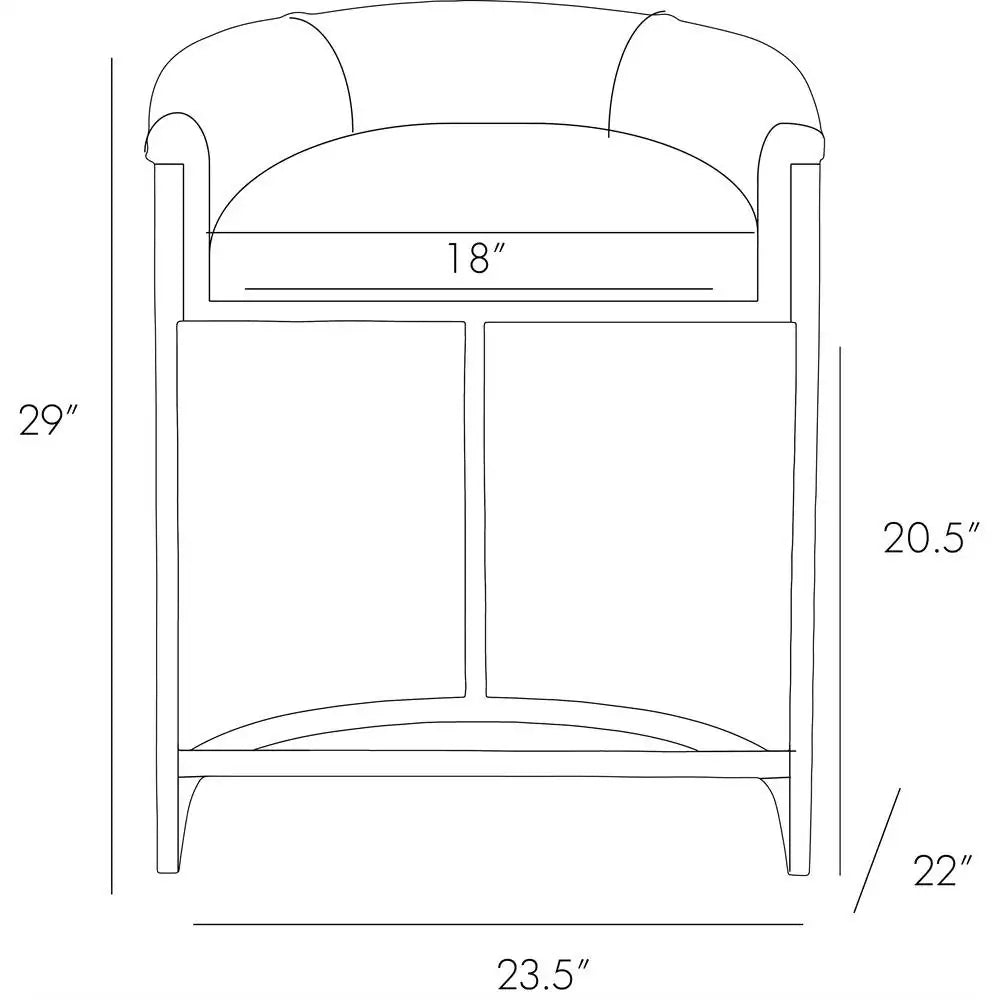ARTERIORS, CALVIN COUNTER STOOL, LOUNGE