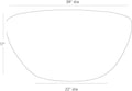ARTERIORS CLINT COFFEE TABLE - Side