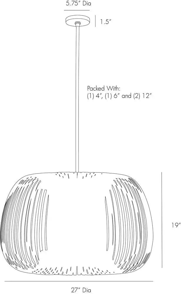 ARTERIORS, MIA PENDANT, PENDANT LIGHT