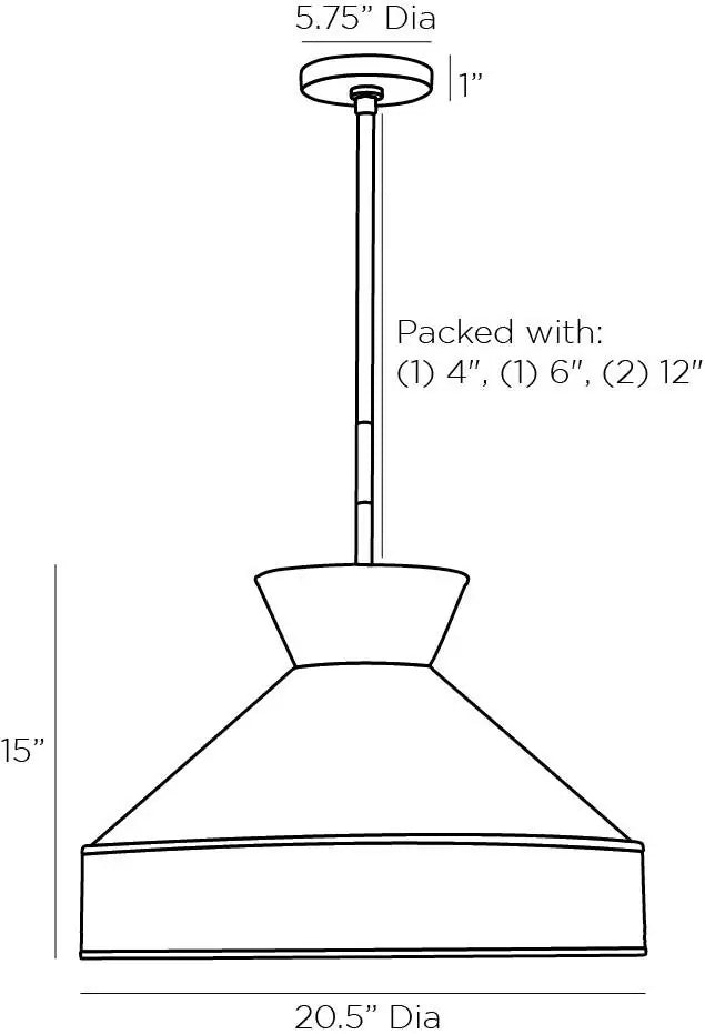 ARTERIORS, MALENA PENDANT, PENDANT LIGHT