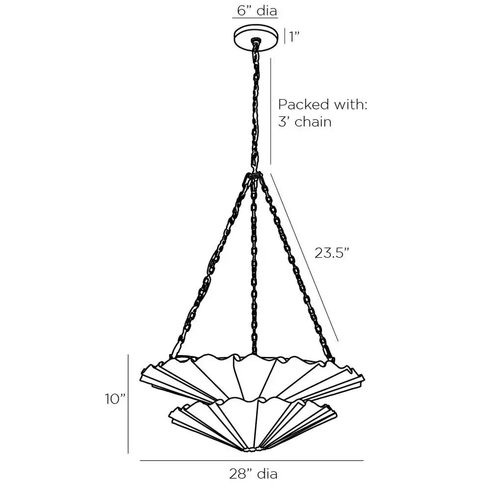 ARTERIORS, KATYA CHANDELIER, PENDANT LIGHT