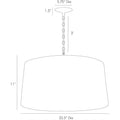 ARTERIORS, ANDERSON PENDANT, PENDANT LIGHT