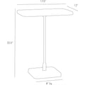 ARTERIORS KAELA RECTANGLE ACCENT TABLE - Side