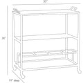 ARTERIORS JAK BAR CART - Decorative Accents