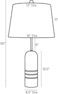 ARTERIORS MENDOZA LAMP - Table