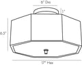 ARTERIORS, GRESPAN SEMI-FLUSH MOUNT, FLUSH MOUNT CEILING LIGHTS