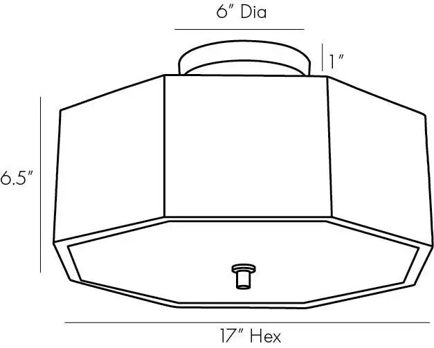 ARTERIORS, GRESPAN SEMI-FLUSH MOUNT, FLUSH MOUNT CEILING LIGHTS