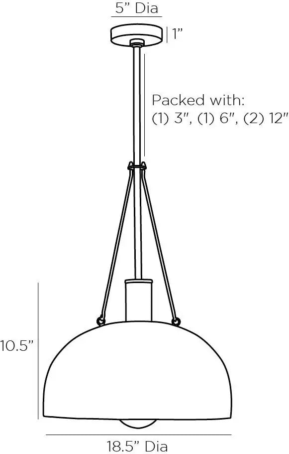 ARTERIORS, MADEA PENDANT, PENDANT LIGHT