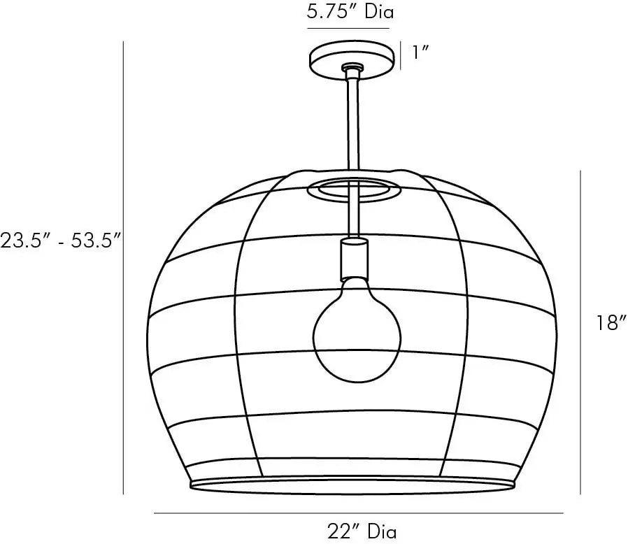 ARTERIORS, SWAMI PENDANT, PENDANT LIGHT