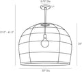 ARTERIORS, SWAMI PENDANT, PENDANT LIGHT