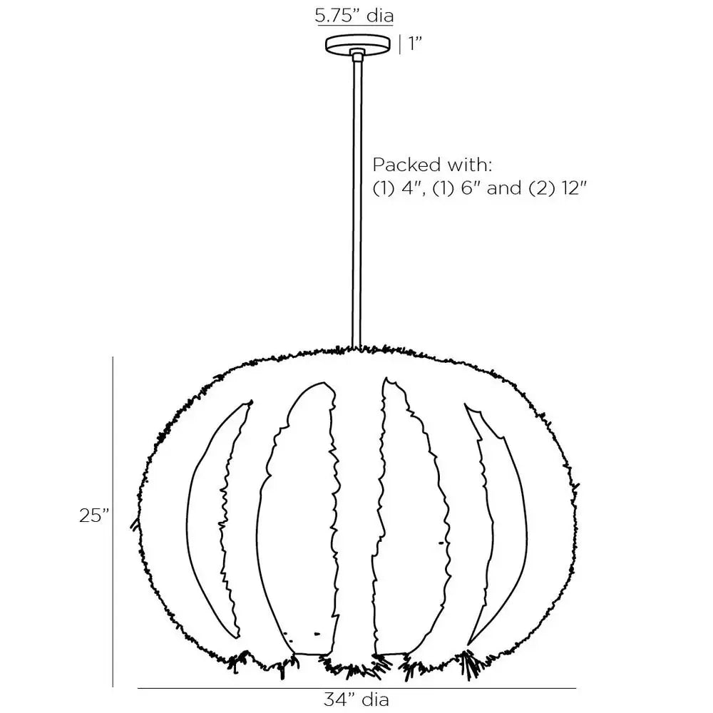 ARTERIORS, JOHANNA PENDANT, PENDANT LIGHT