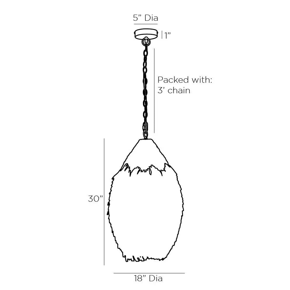 ARTERIORS, ORLA PENDANT, PENDANT LIGHT