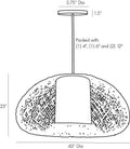 ARTERIORS, INGRID PENDANT, PENDANT LIGHT