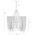 ARTERIORS, LAYLA CHANDELIER, CHANDELIER LIGHT