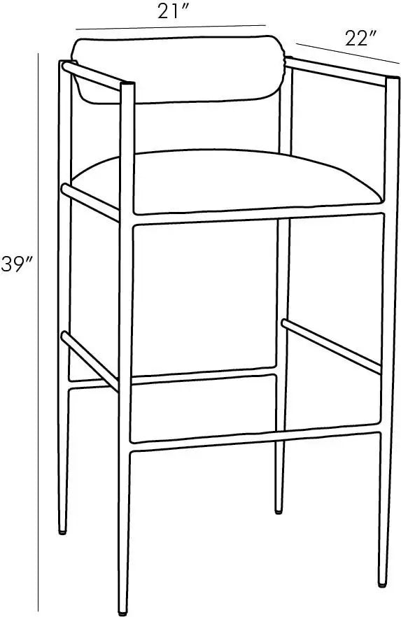 ARTERIORS, BARBANA BAR STOOL, LOUNGE