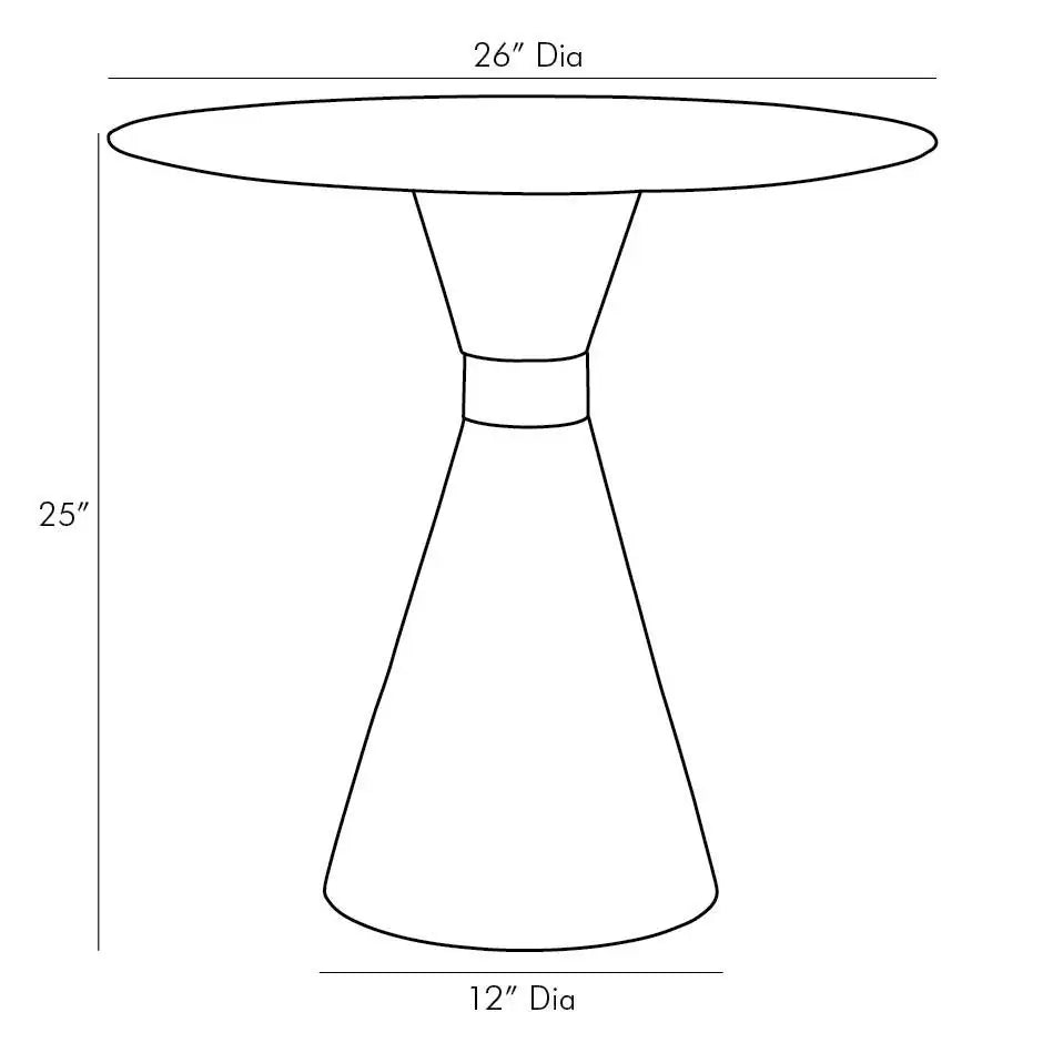 ARTERIORS DENALI END TABLE - Side