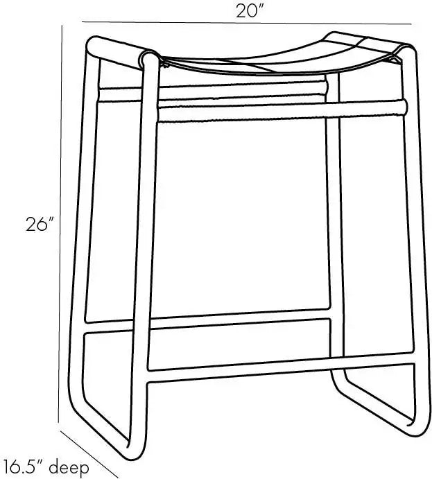 ARTERIORS, GASPER COUNTER STOOL, LOUNGE
