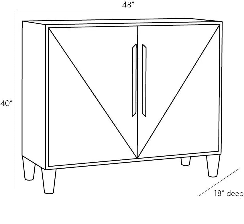 ARTERIORS HENDRIX CABINET - Cabinets & Bar
