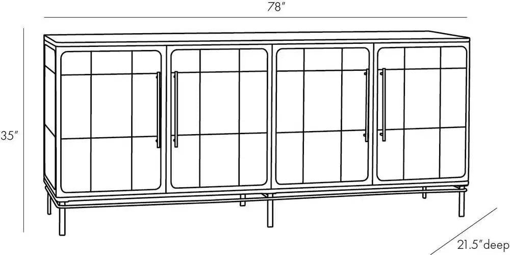 ARTERIORS EDISON CREDENZA - Cabinets & Bar