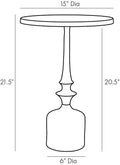 ARTERIORS HUNTLEE ACCENT TABLE - Side
