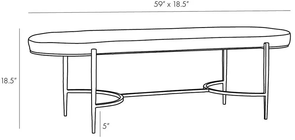 ARTERIORS, HANSON BENCH, LOUNGE