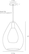ARTERIORS, NALA PENDANT, PENDANT LIGHT