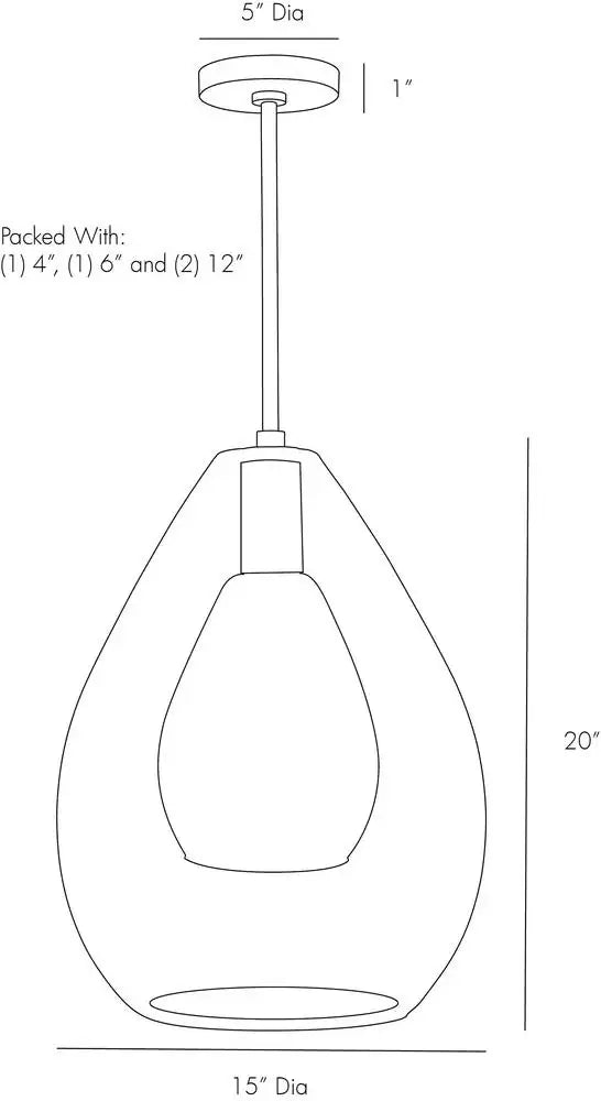 ARTERIORS, NALA PENDANT, PENDANT LIGHT