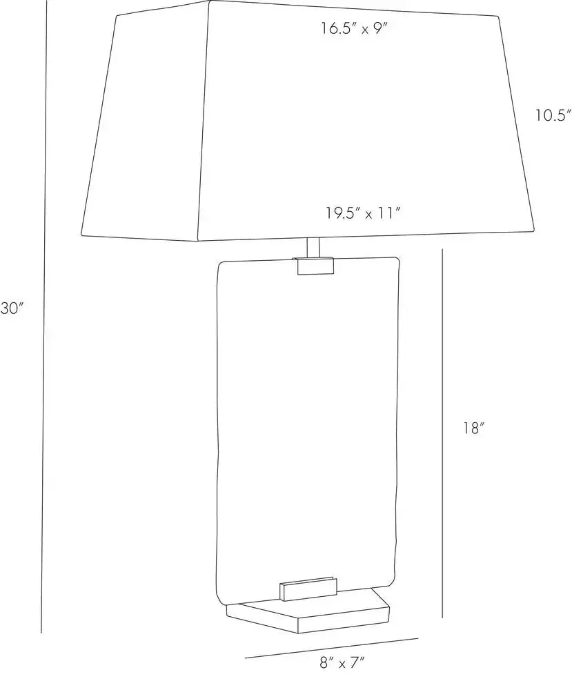 ARTERIORS MADDOX LAMP - Table