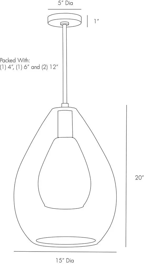 ARTERIORS, NALA PENDANT, PENDANT LIGHT