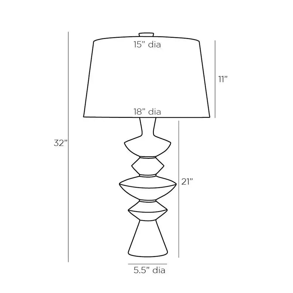 ARTERIORS JILLIAN LAMP - Table