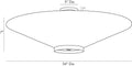 ARTERIORS, DECKER SEMI-FLUSH, FLUSH MOUNT CEILING LIGHTS