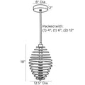 ARTERIORS, PENELOPE PENDANT, PENDANT LIGHT