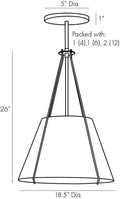 ARTERIORS, HELOISE PENDANT, PENDANT LIGHT