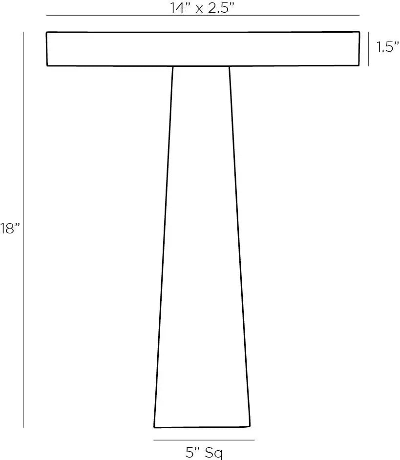 ARTERIORS OSBERT LAMP - Table