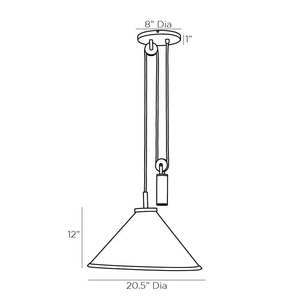 ARTERIORS, NORFOLK PENDANT, PENDANT LIGHT