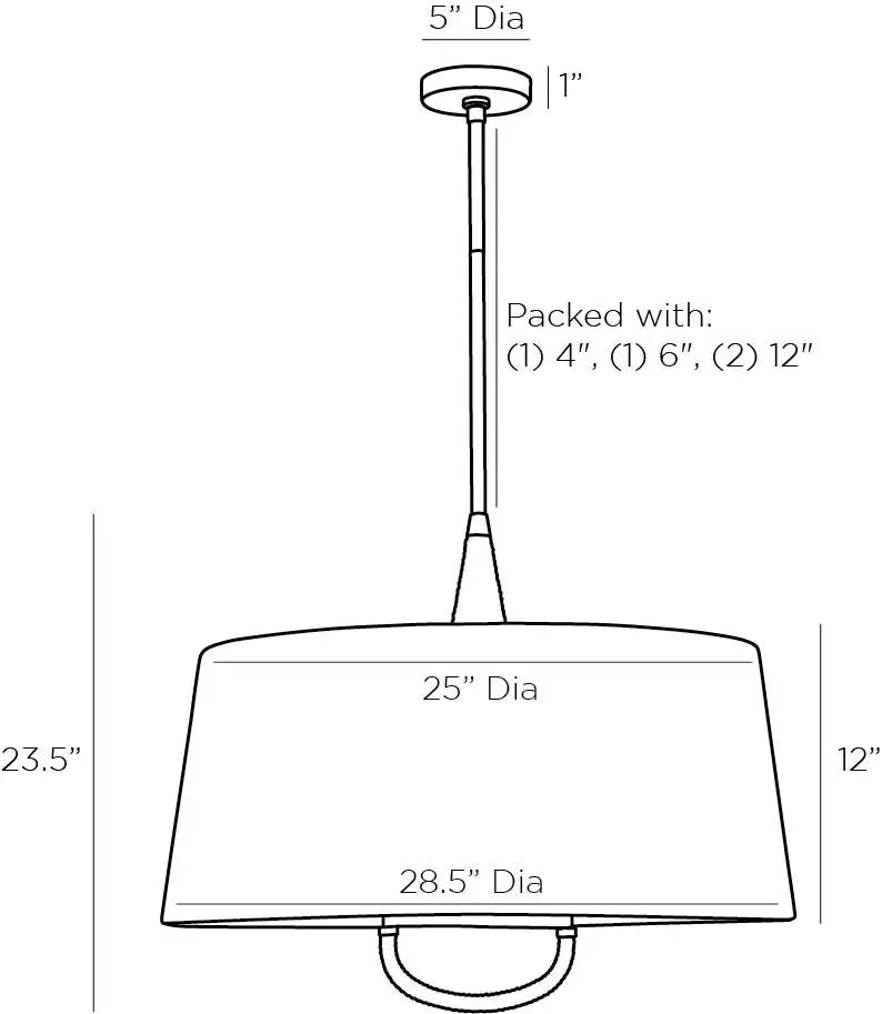 ARTERIORS, MIDDLEBURY PENDANT, PENDANT LIGHT