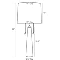 ARTERIORS SIDNEY LAMP - Table