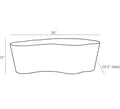 ARTERIORS MEADOW COFFEE TABLE - Side