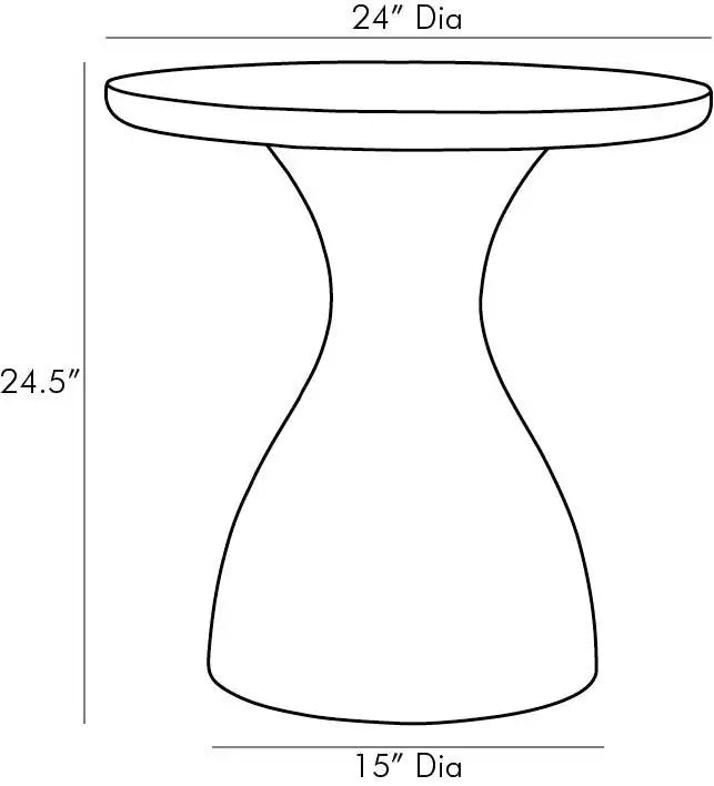 ARTERIORS SCOUT END TABLE - Side