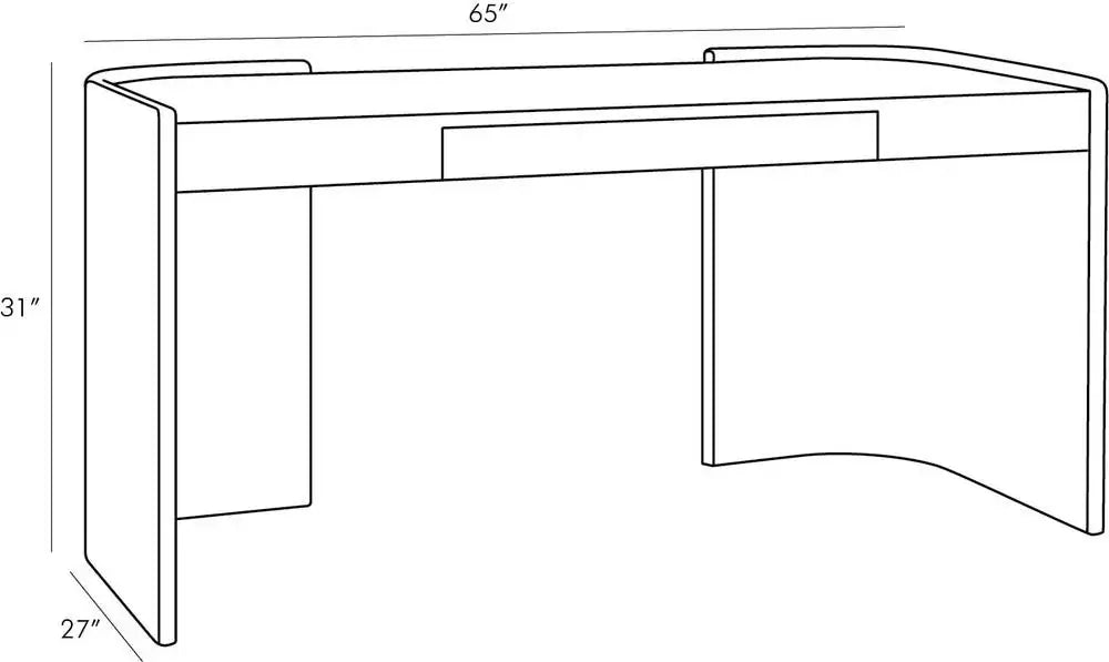 ARTERIORS PARNELL DESK - Cabinets & Bar